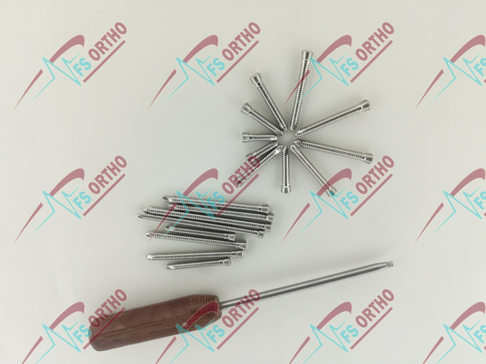 Safety Locking Screws 3.5mm self-tapping Stainless Steel 316L screws (140 pcs)