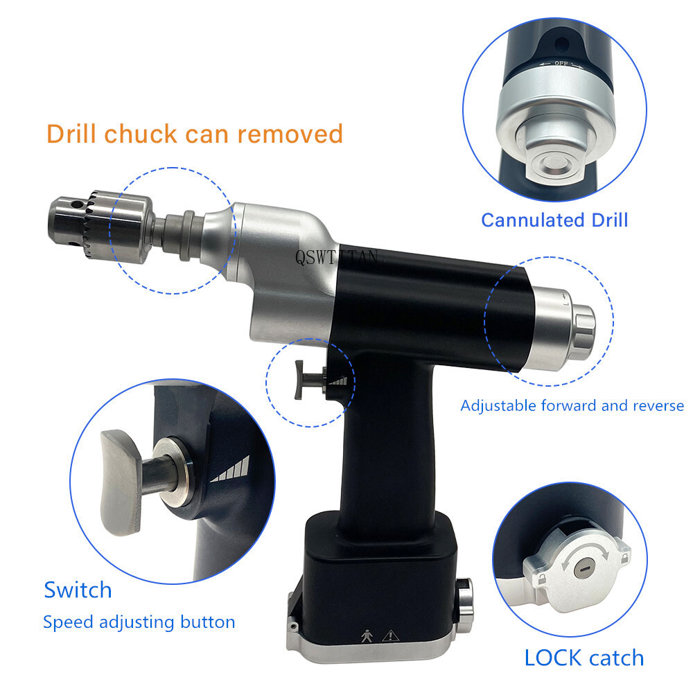 Electric Bone Drill Medical Cannulated Bone Drill Orthopedic Surgical Tool