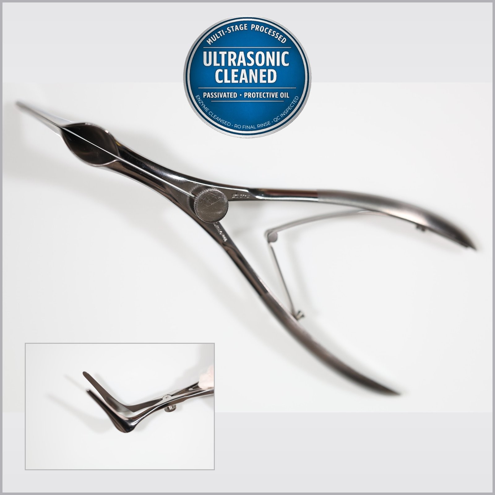Storz N2200 Cottle Septum Speculum, 50mm Thin Modified Blades, 5-3/4in