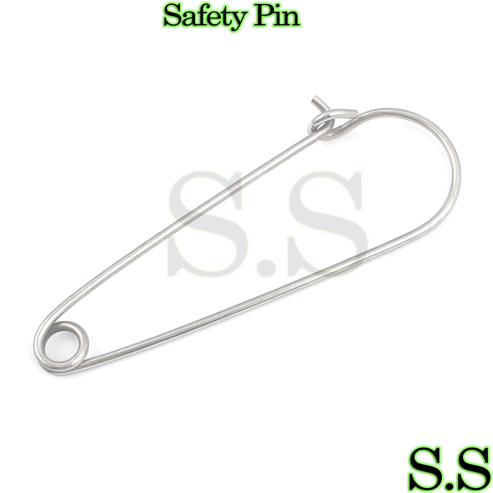 New Safety Pin Surgical Veterinary Instruments 4.25”