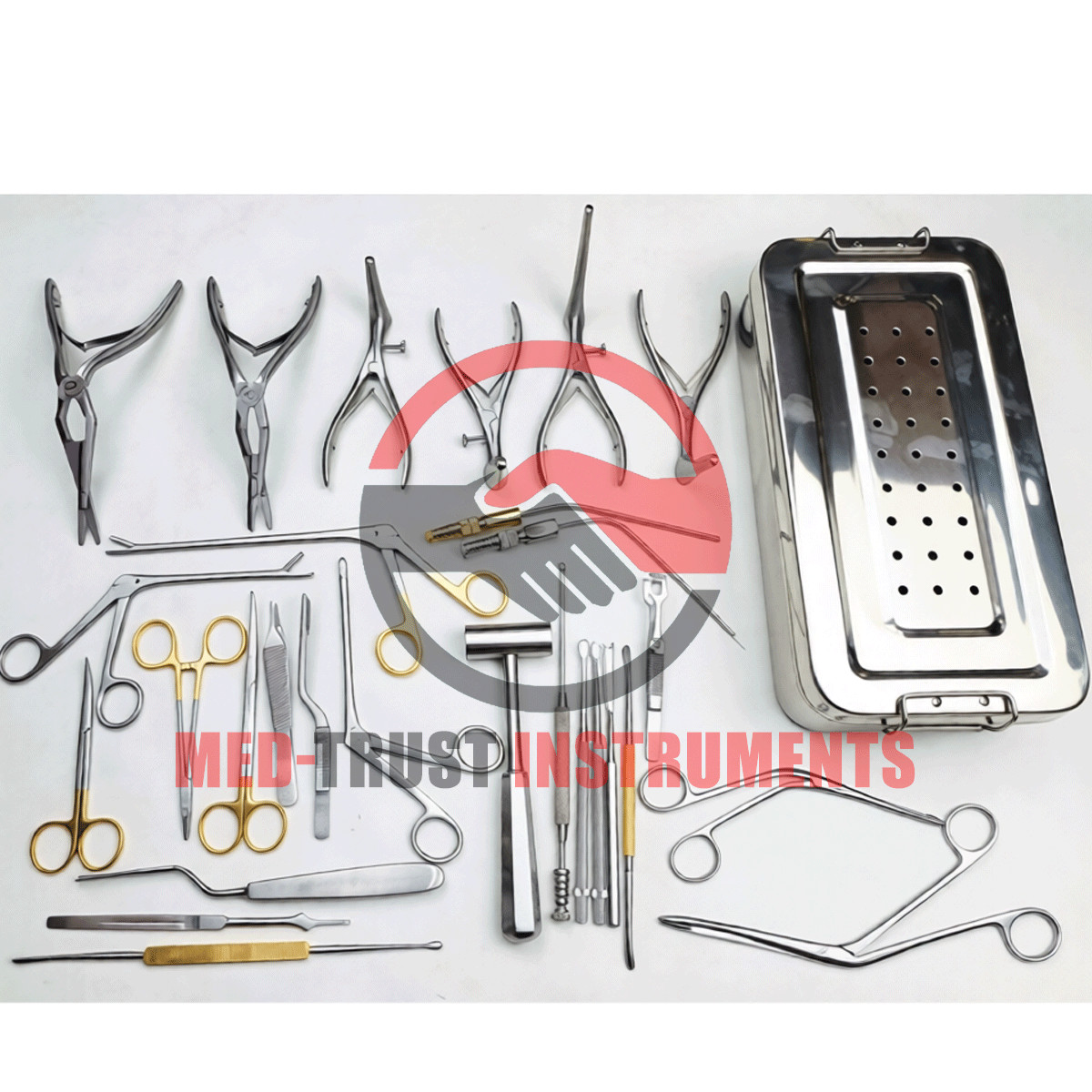 Septoplasty Instruments Set of 28 Pcs – Nasal Surgery Tool Set A+ German Quality
