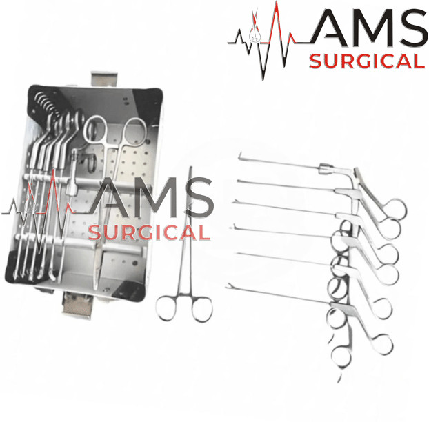 Arthroscopy Forceps Meniscus Forceps Set of 7 Pcs With Box Knee Orthopedic A+