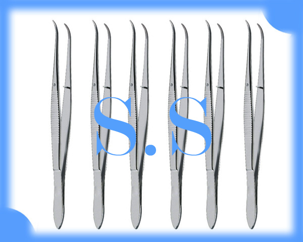 Perry Pliers Curved 6/Pack, Surgical Dental Instruments
