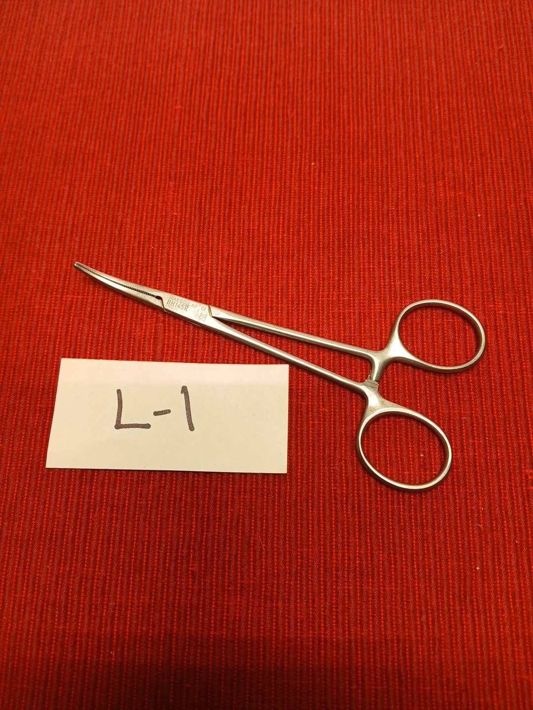 Aesculap REF BH145R, Crile Forceps Curved, 140mm