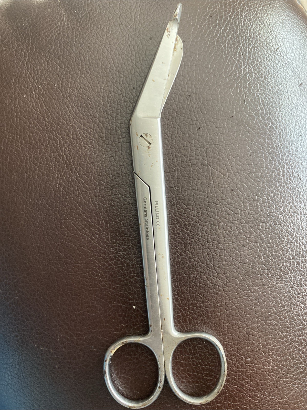 Vintage Pilling Surgical Bandage Scissors 142420 Germany Stainless