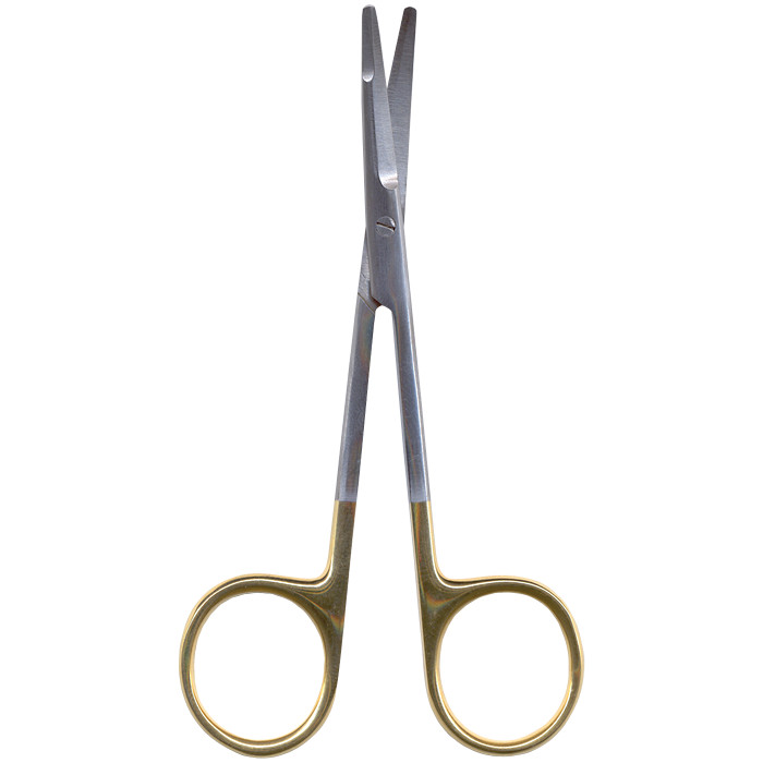 Kaye Facelift Scissor, 9″, Straight, Tungsten Carbide Inserted Blades, Serrated