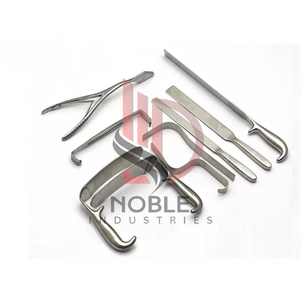 Gluteos instruments Set of 9 Pcs Plastic Surgery Surgical instruments