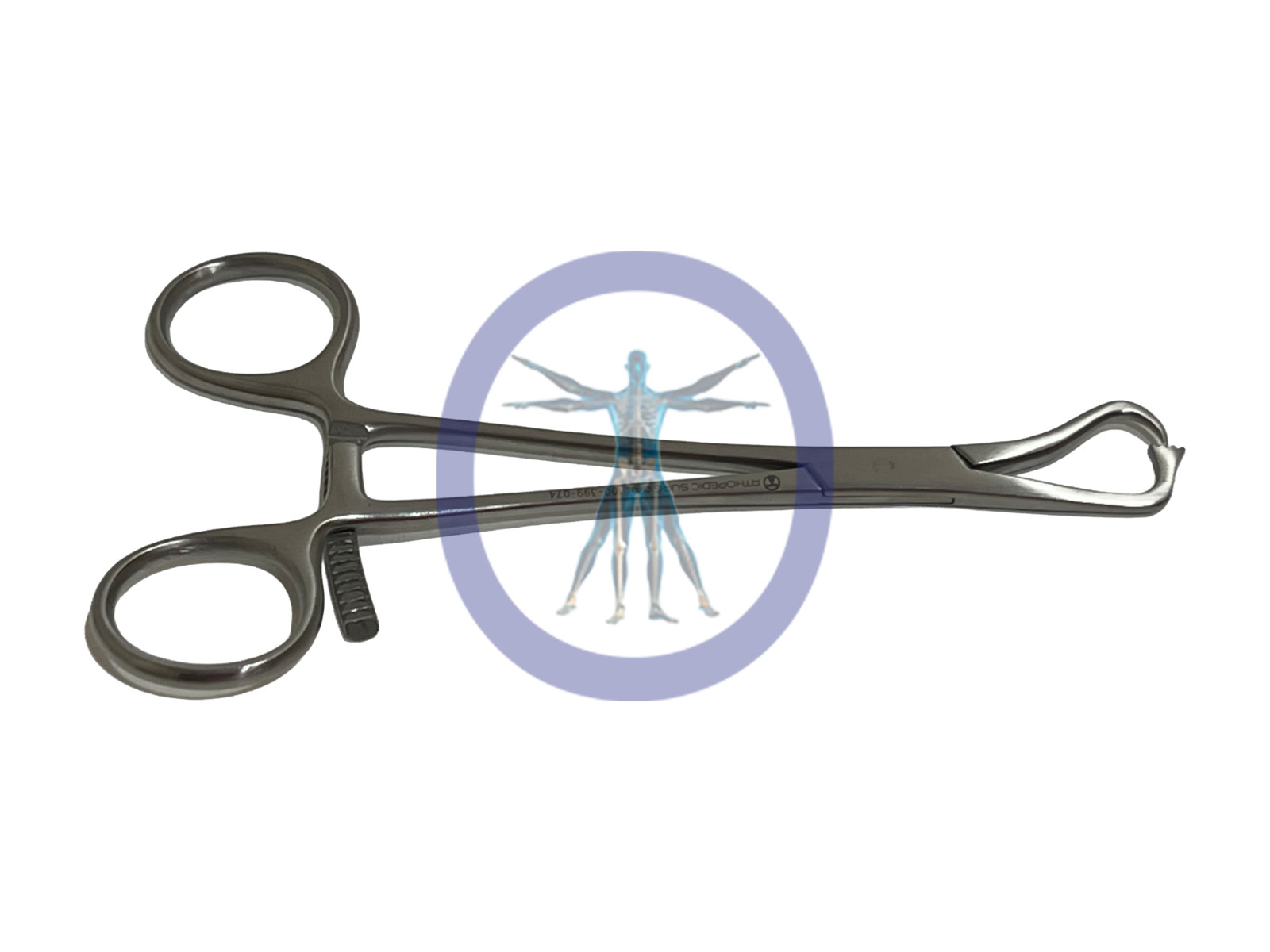 Orthopedic Surgical Veterinary Plate Holding Forceps With Footplate 135mm *NEW*