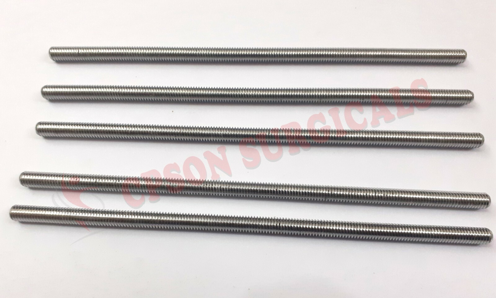 Threaded rod Lot of 5pcs Veterinary SS Surgical Instrument