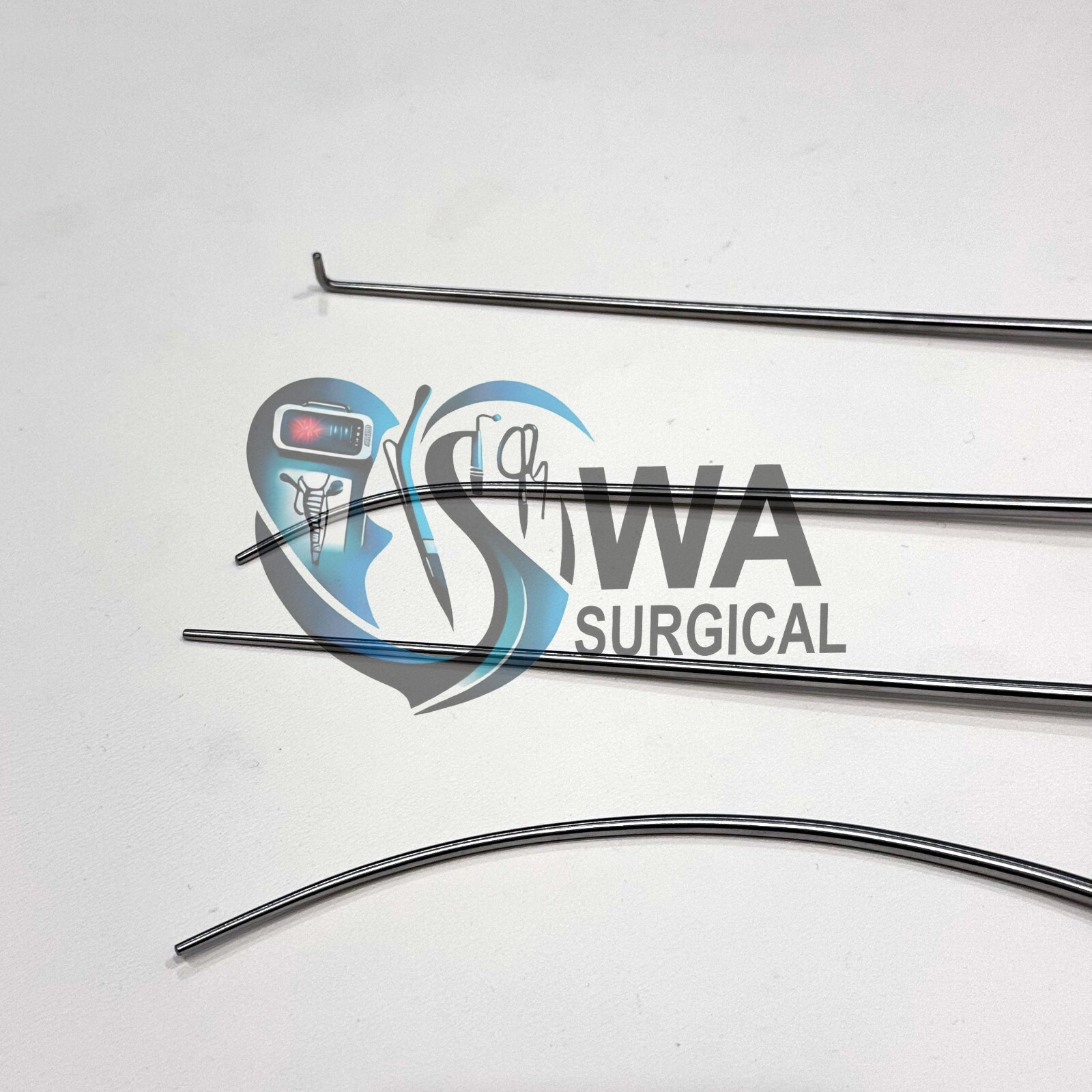Viterbo’s Surgical Dissector Set 4PCs Facelift Gliding Brow Lift Plastic Surgery