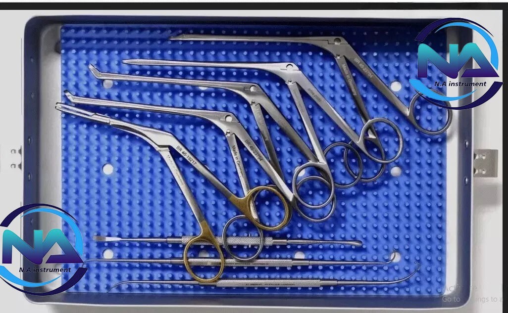 10 Pieces Minor Fess instruments set Endoscopic Sinus surgery ENT Surgical Set