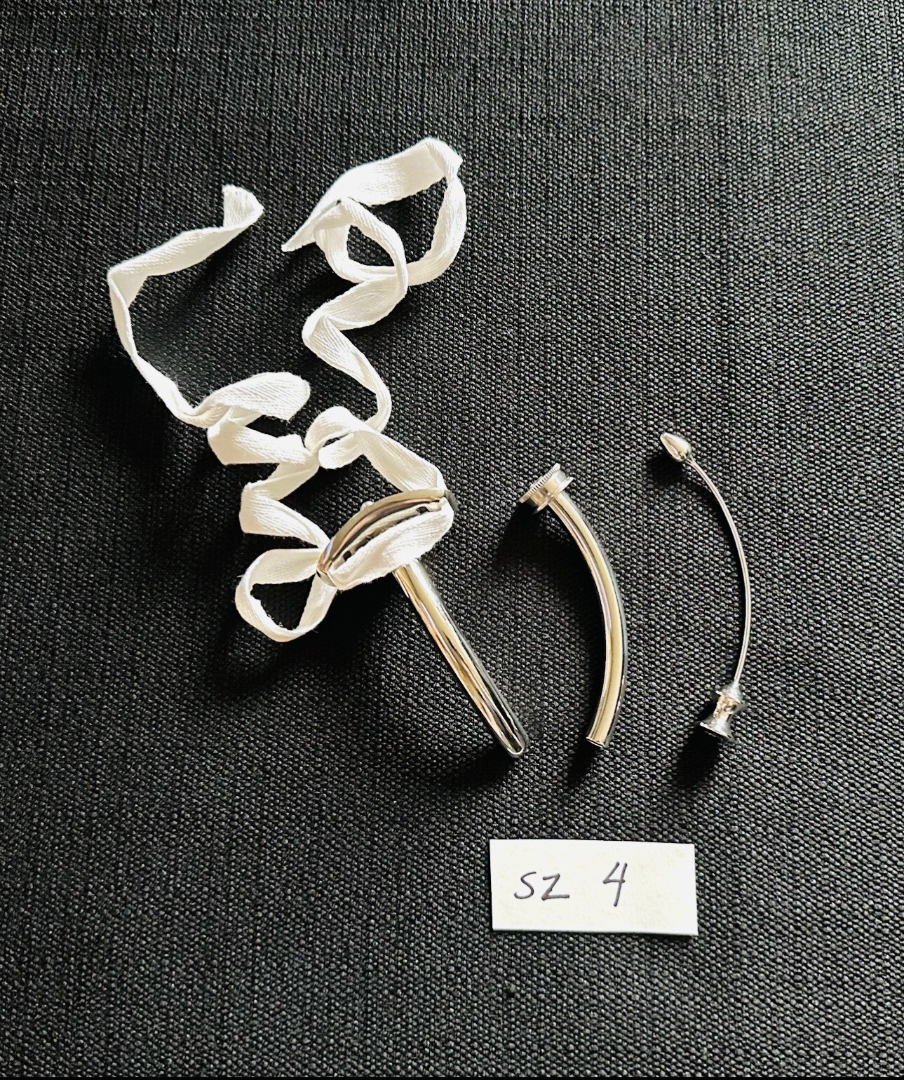 Pilling Jackson Tracheostomy Tubes (7) Sz 00-4 Great Working Condition