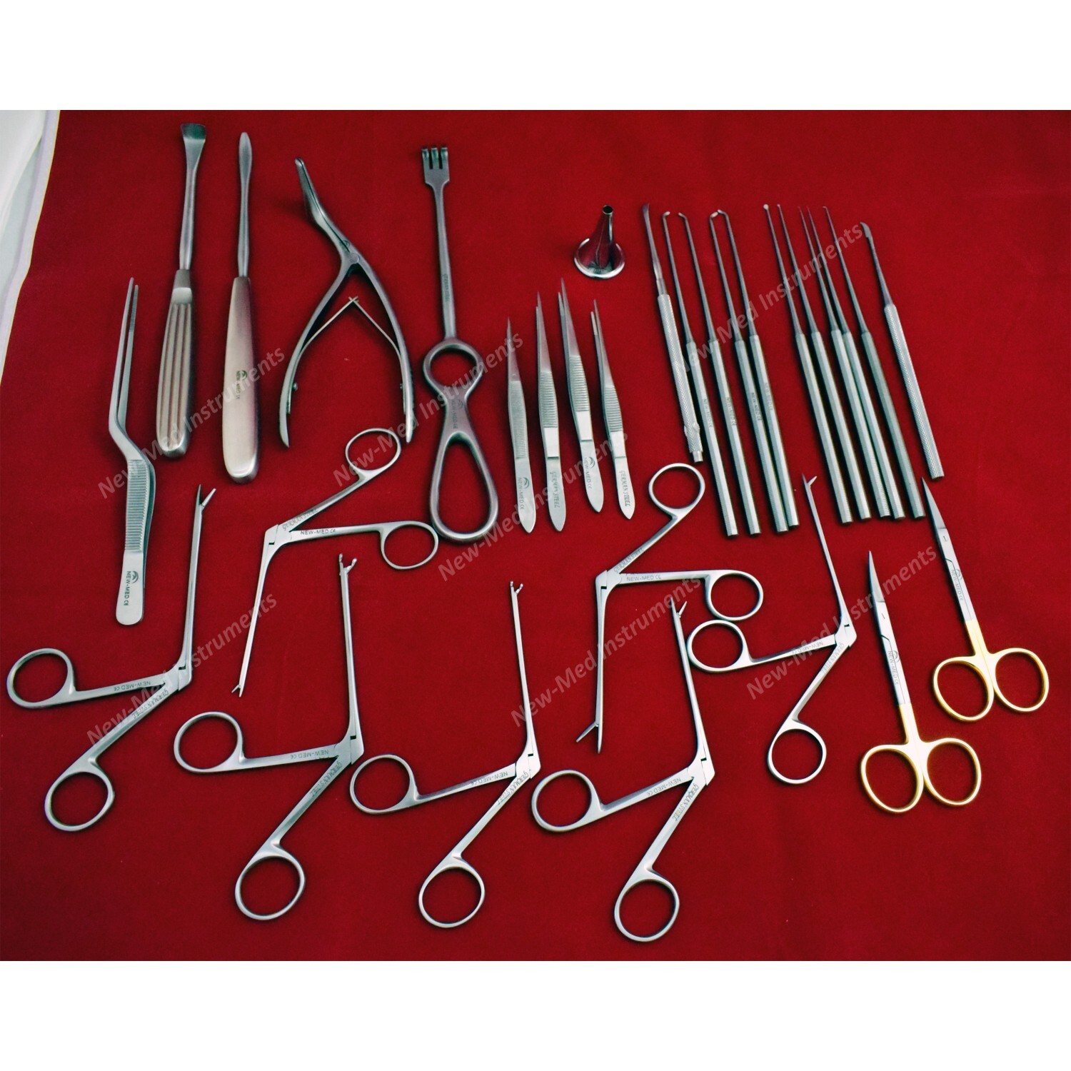 Tympanoplasty Instruments Set, Micro Ear Surgery ENT Instruments