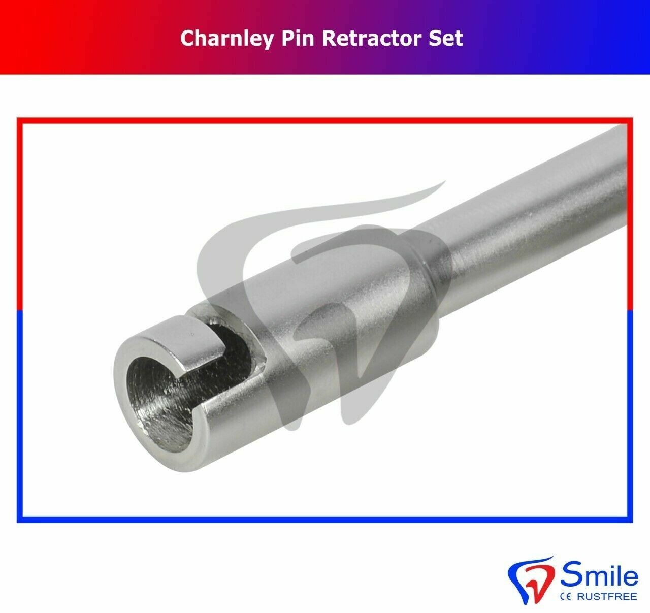 Charnley Pin Retractor Set Surgical Veterinary Orthopedic Instruments Shanzi UK
