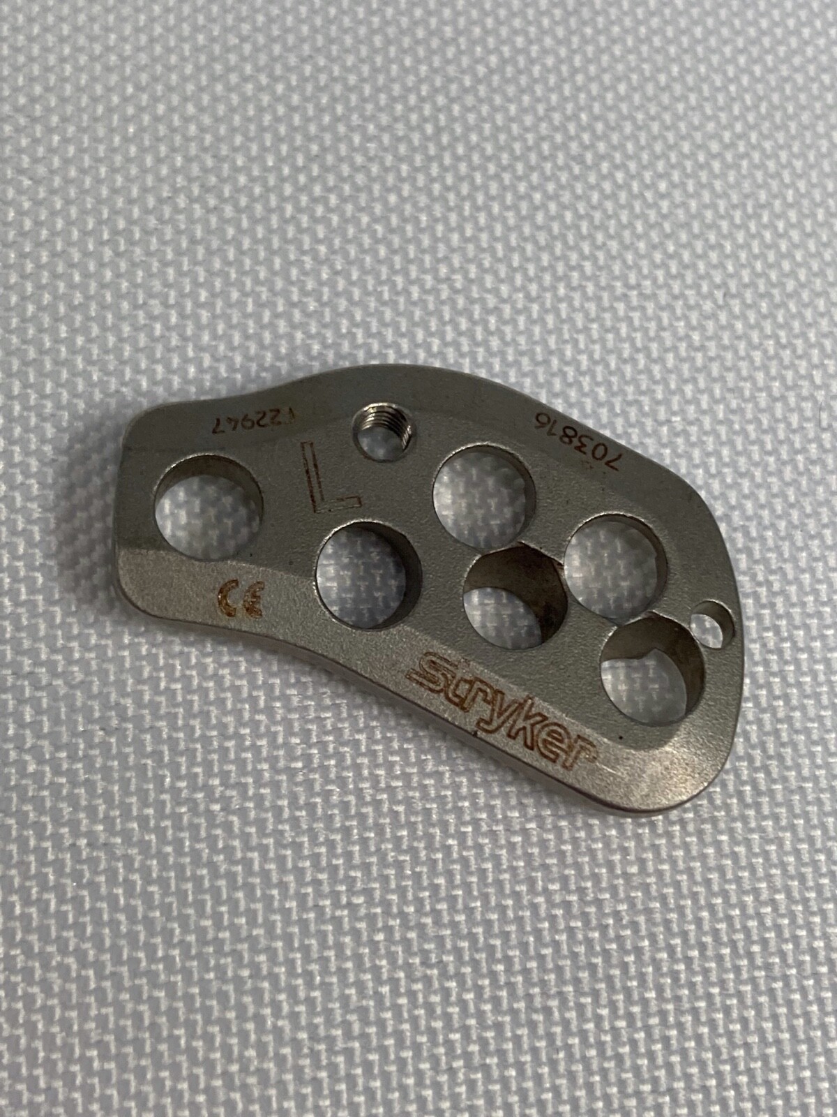Stryker 703816 VariAx Clavicle Left Aiming Blocks Superior Lateral Ortho Trauma