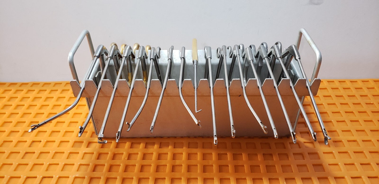 R.Wolf, EURO-MED Arthroscopy Biopsy Forceps Set of 14 with Instruments Rack