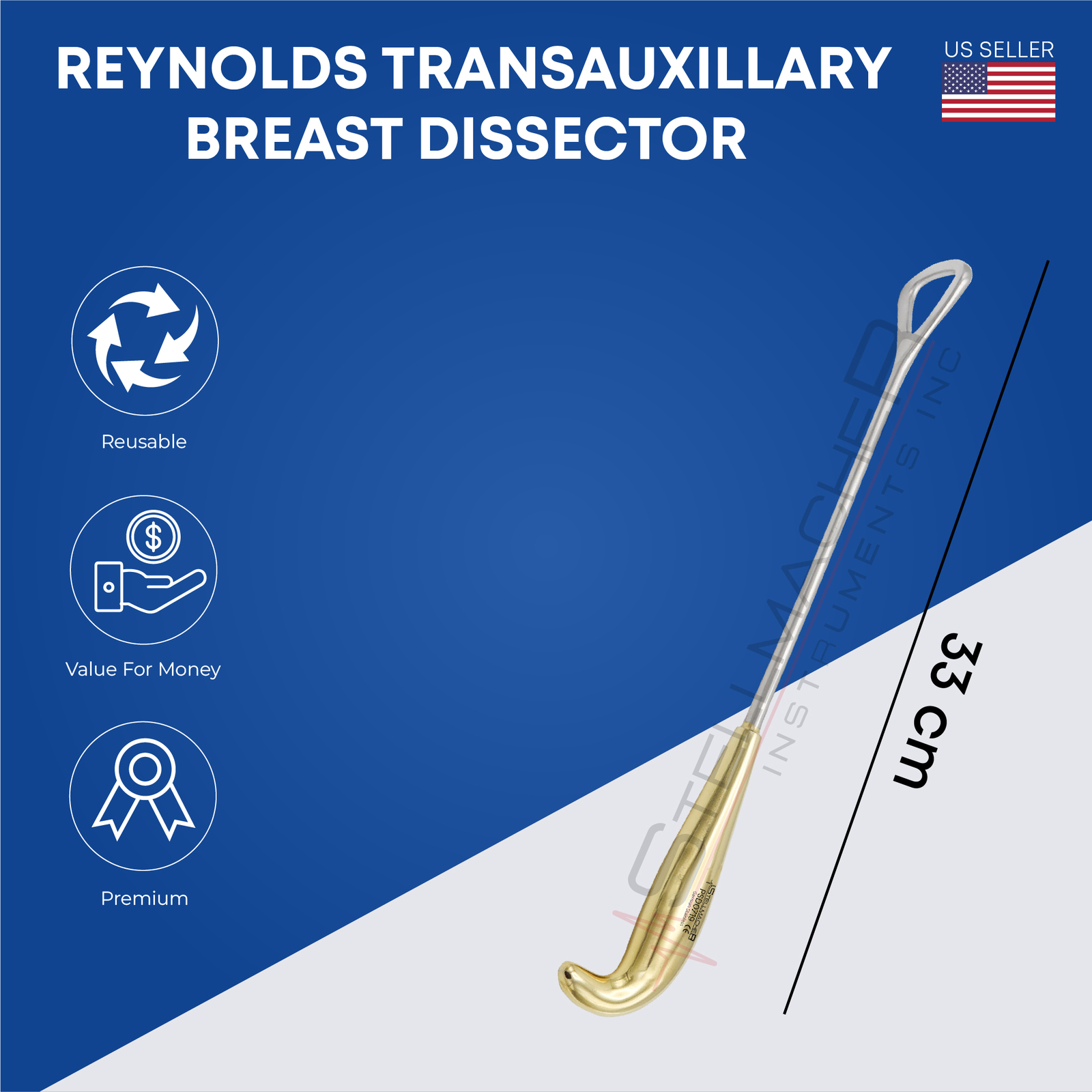 Reynolds Transauxillary Breast Surgical dissectors