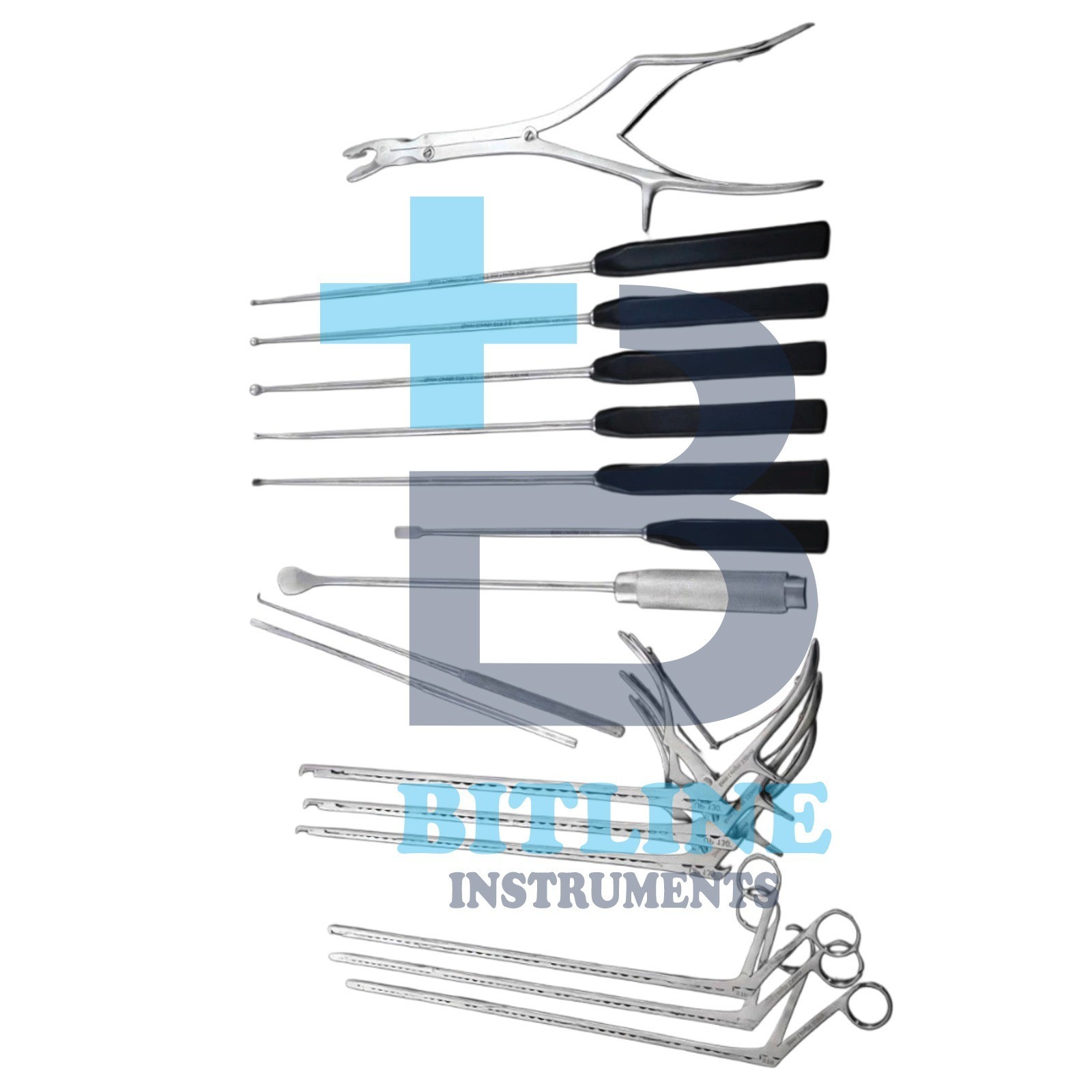 Unique Discectomy Set For Anterior Spine Surgery Instrument