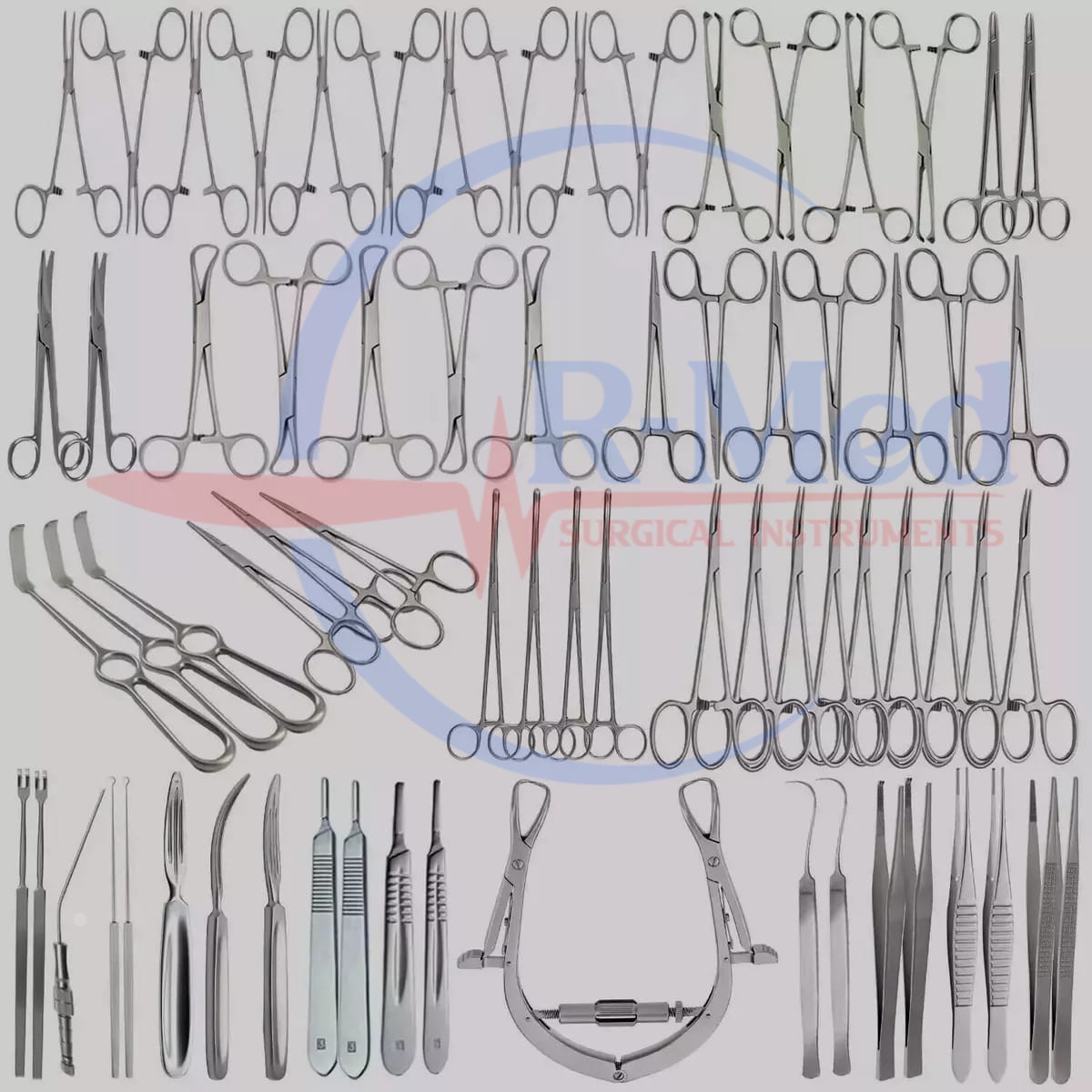 Thyroidectomy Set 73 Pcs Thyroidectomy Surgery Set ENT Instrument