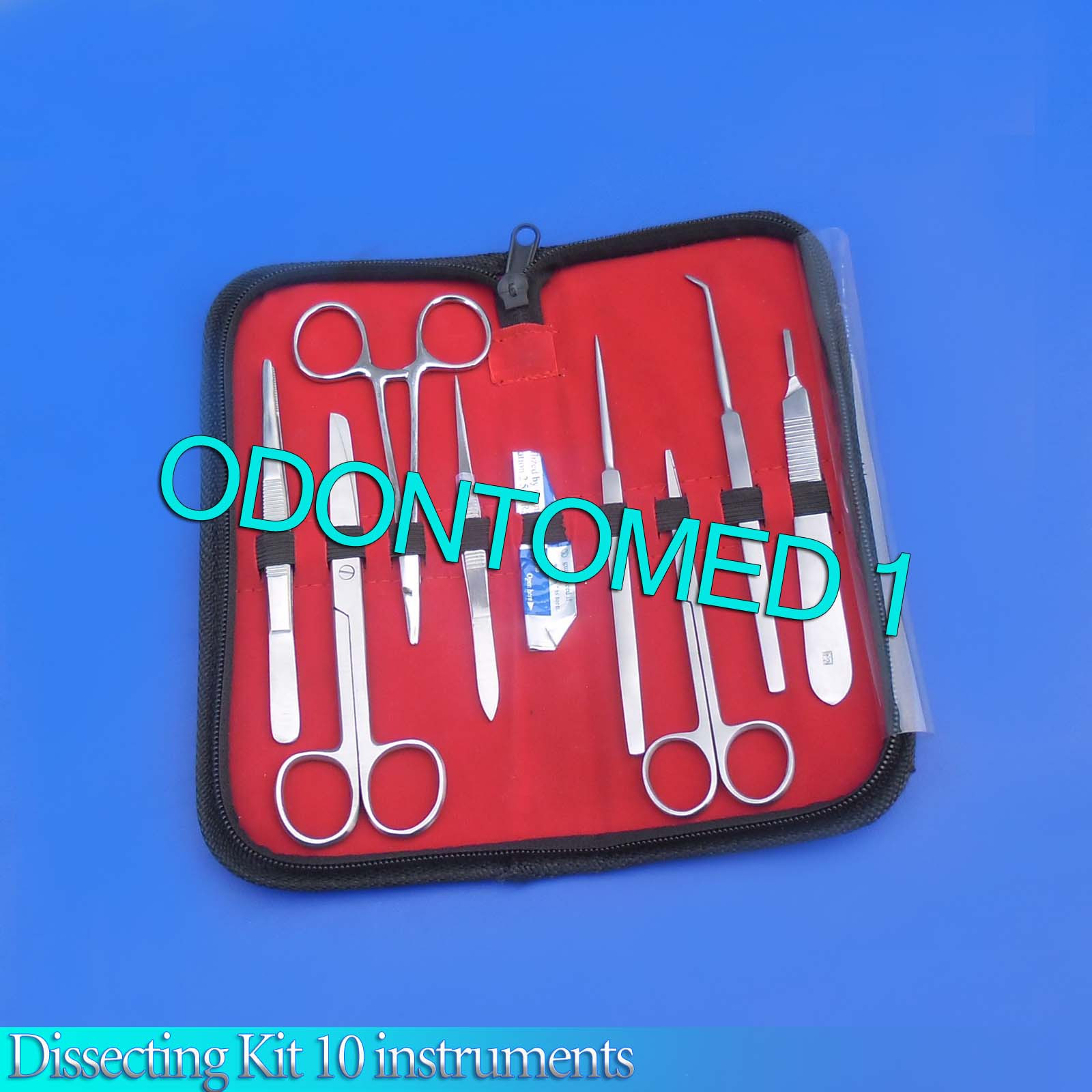 Dissecting Kit 10 instruments dissection surgical medical veterinary