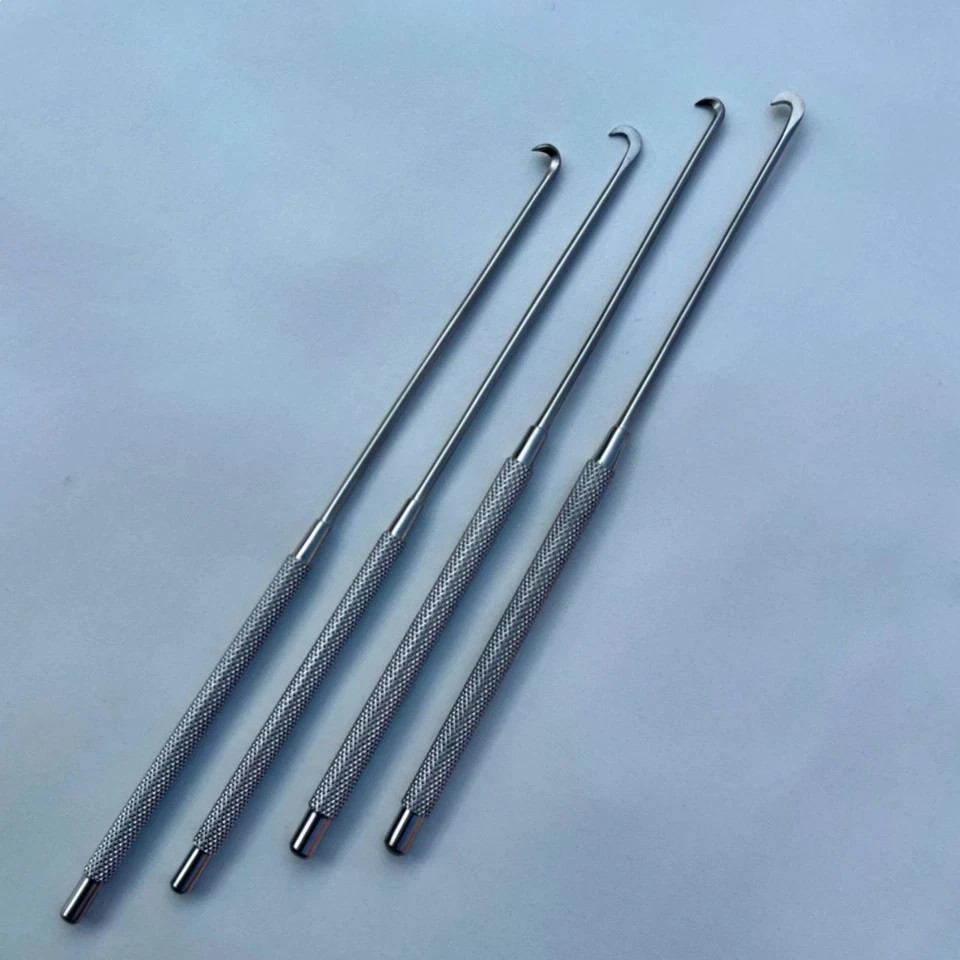 Arthroscopy Hook Knife 3mm & 5mm 4 PCs Set German Steel Arthroscopic instruments
