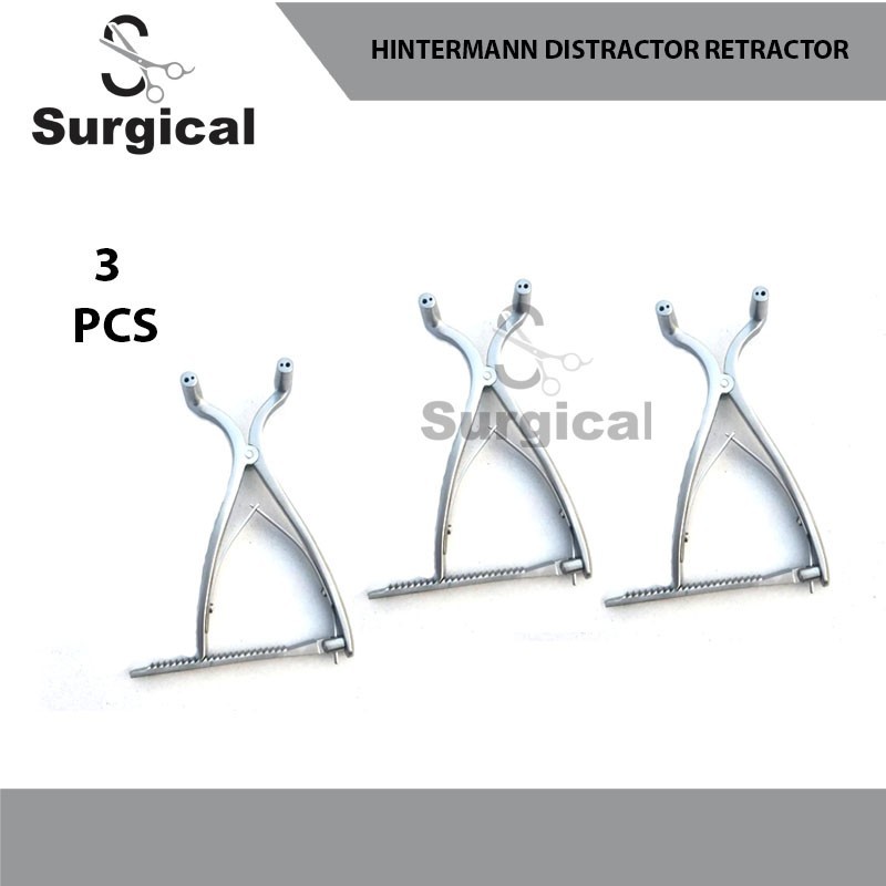 Hintermann Distractor Retractor | 3 PCs | 6″ | Orthopedic Surgical Instruments
