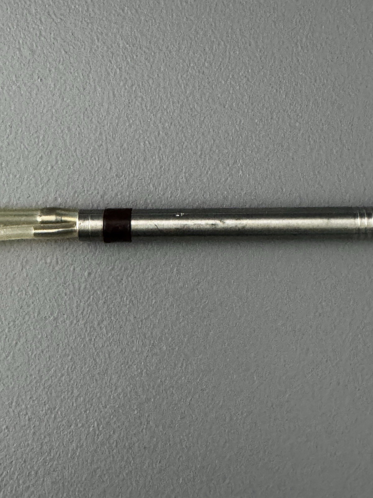 Storz Ophthalmic Irrigating Aspirating Handpiece 17 Gauge 0.3m Curved MVS1063SX