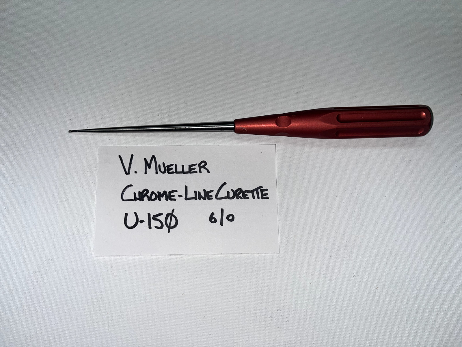 V. MUELLER CHROME-LINE CURETTE U-150