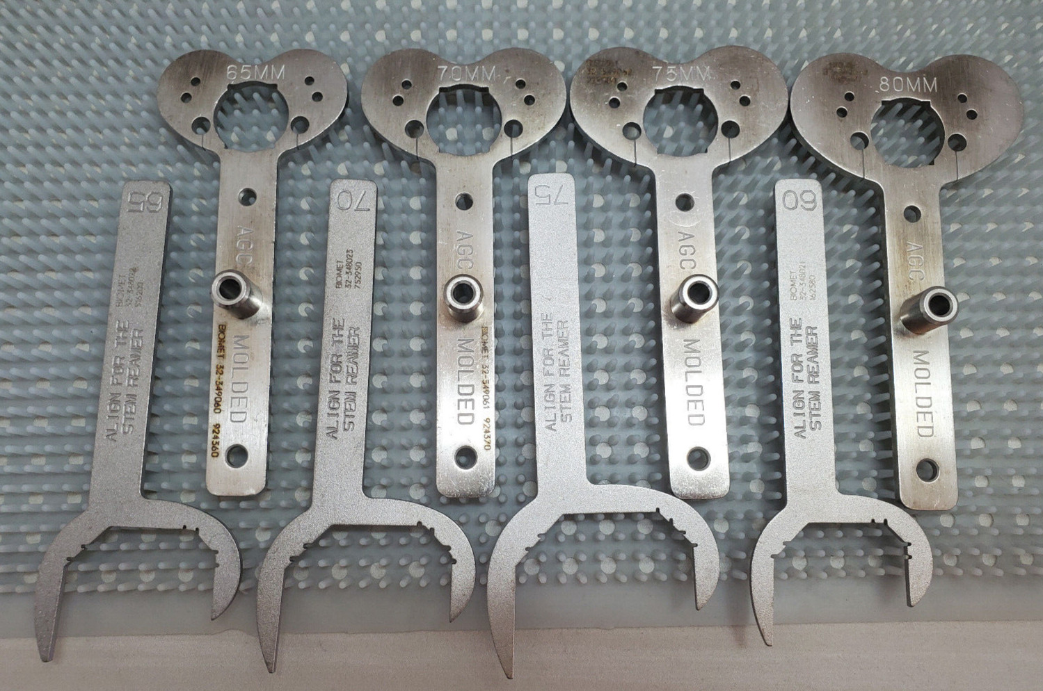 Biomet Orthopedic Reamer Tool Lot (8)