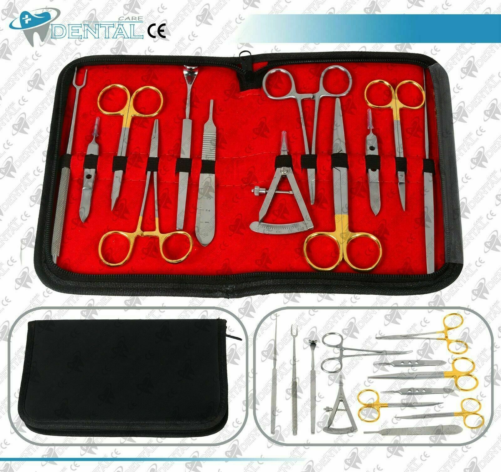 Blepharoplasty Kit, Plastic Surgery High Quality Instruments 10 Pcs Set New CE