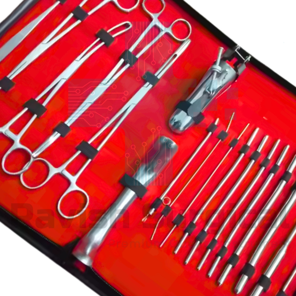 Gynecology Dilation and Curettage Set Basic OB GYN Surgical Instruments Kit