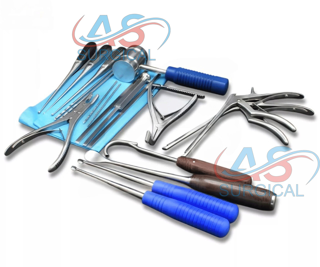 Basic Orthopedic surgery instruments Set Of 20 Pieces