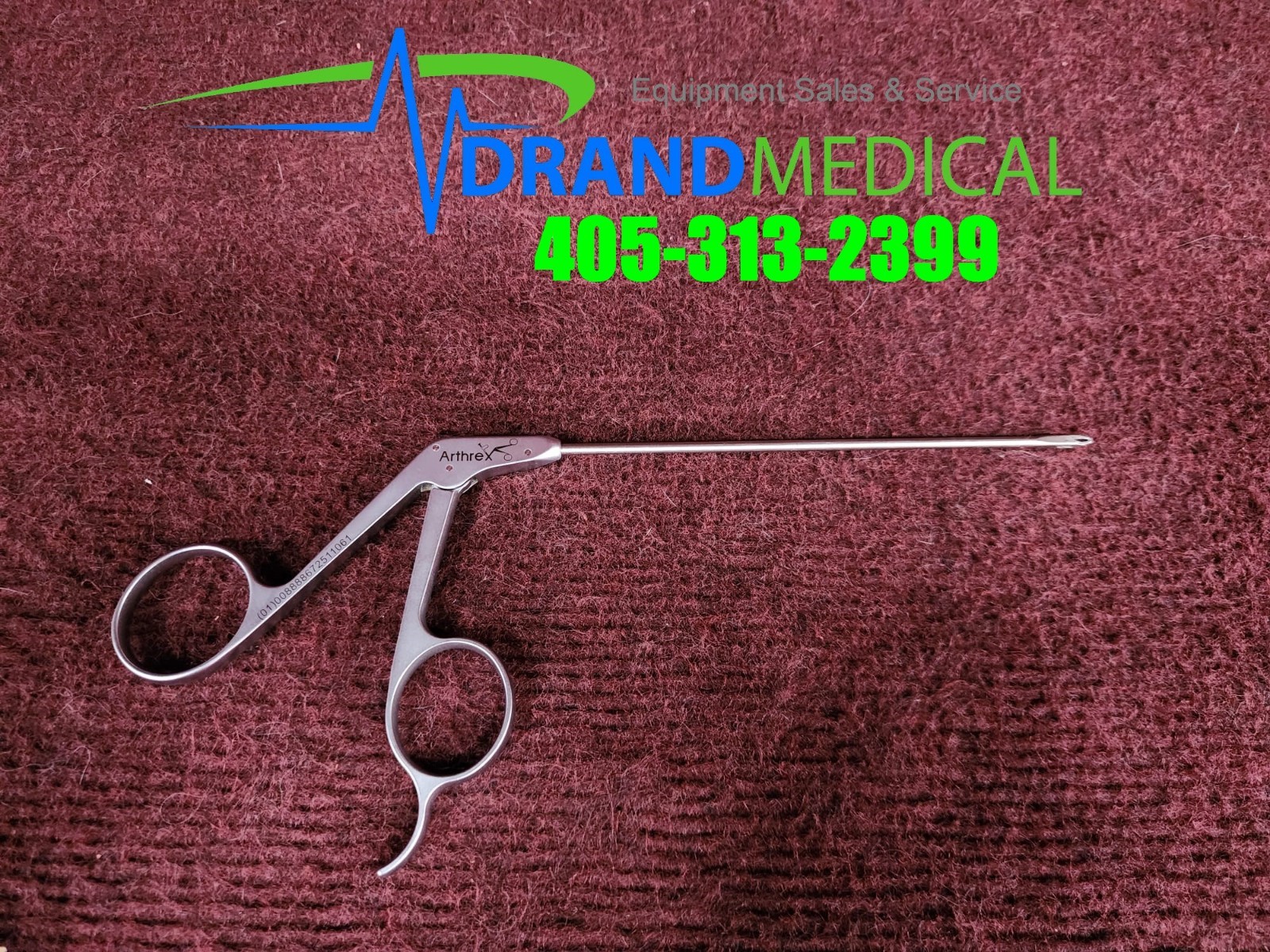 Arthrex AR-11540 2.75mm Mini Suture Retriever Straight Arthroscopy Orthopedics