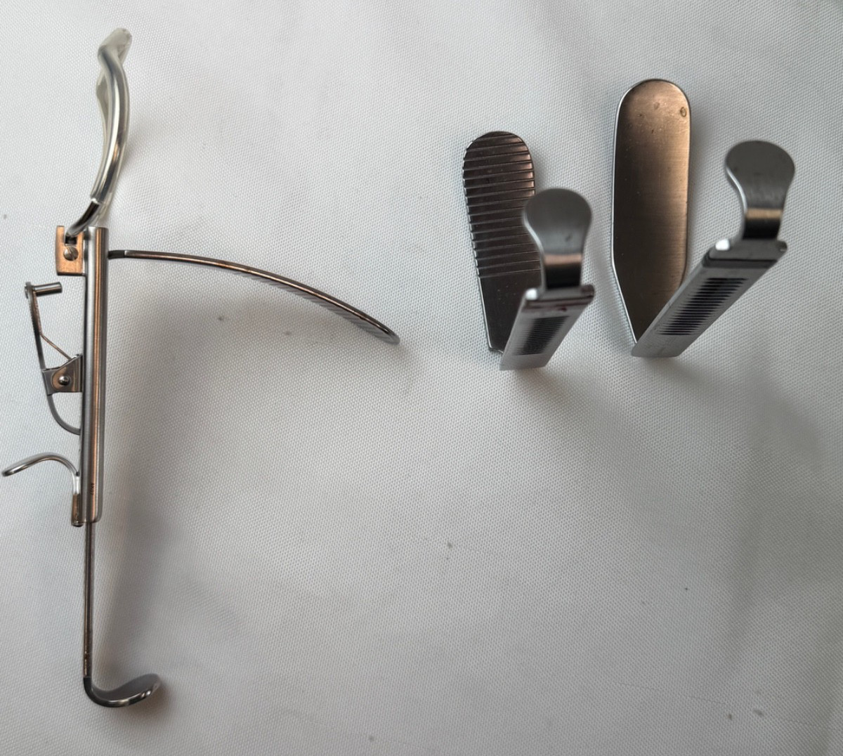 Jarit 450-141 McIvor Frame Mouth Gag w/ Blades Size 2 3 & 4 ENT Laryngeal