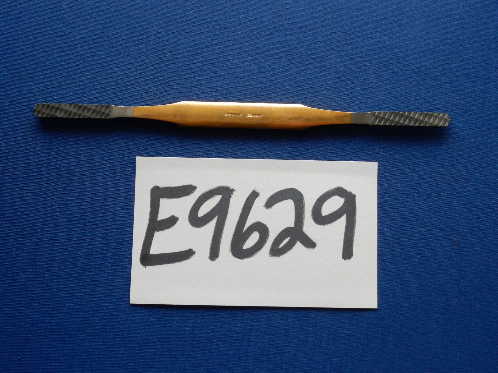 Storz P-1000-8 Double-Ended Straight ENT Nasal Rasp 7 & 8