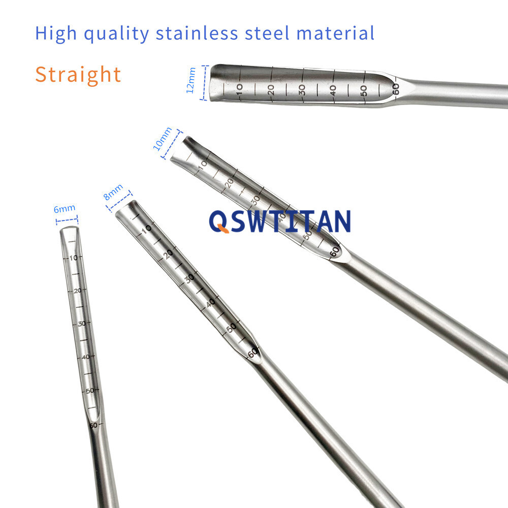 Orthopedic Instrument Osteotome Bone Chisels 6mm-12mm Straight Curved