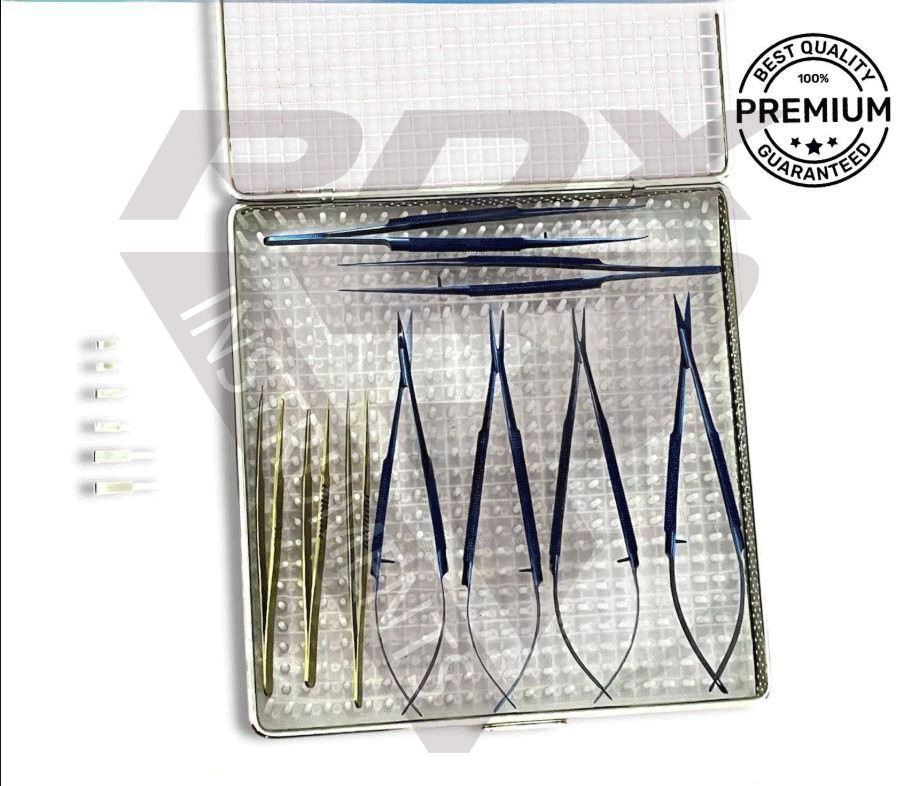 Ophthalmic Cataract Eye Micro Surgery Surgical Instruments Set Stainless
