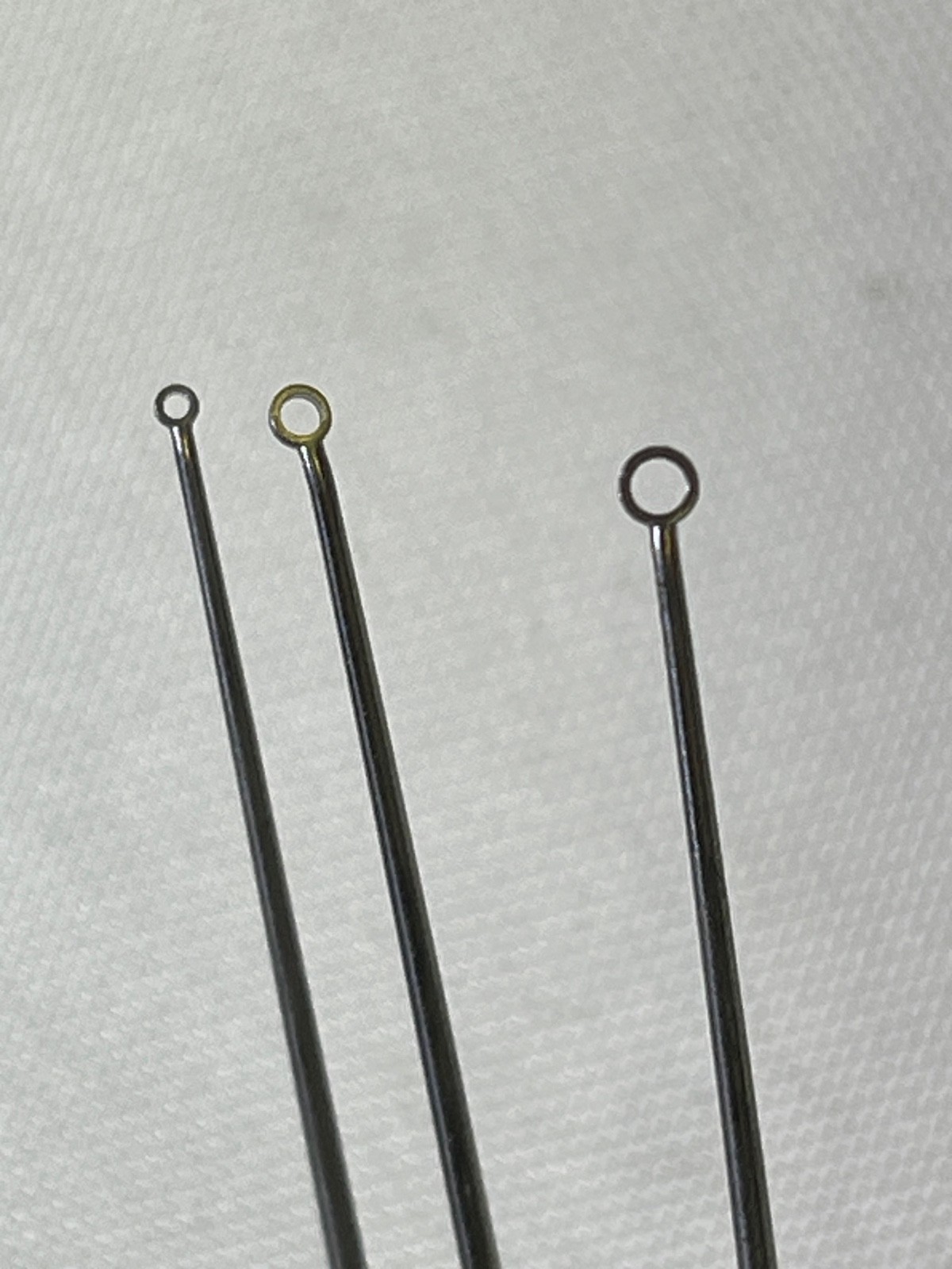 3 Piece Aesculap OF355R OF356R & OF357R Angled Tip Buck Ear Curettes Blunt ENT