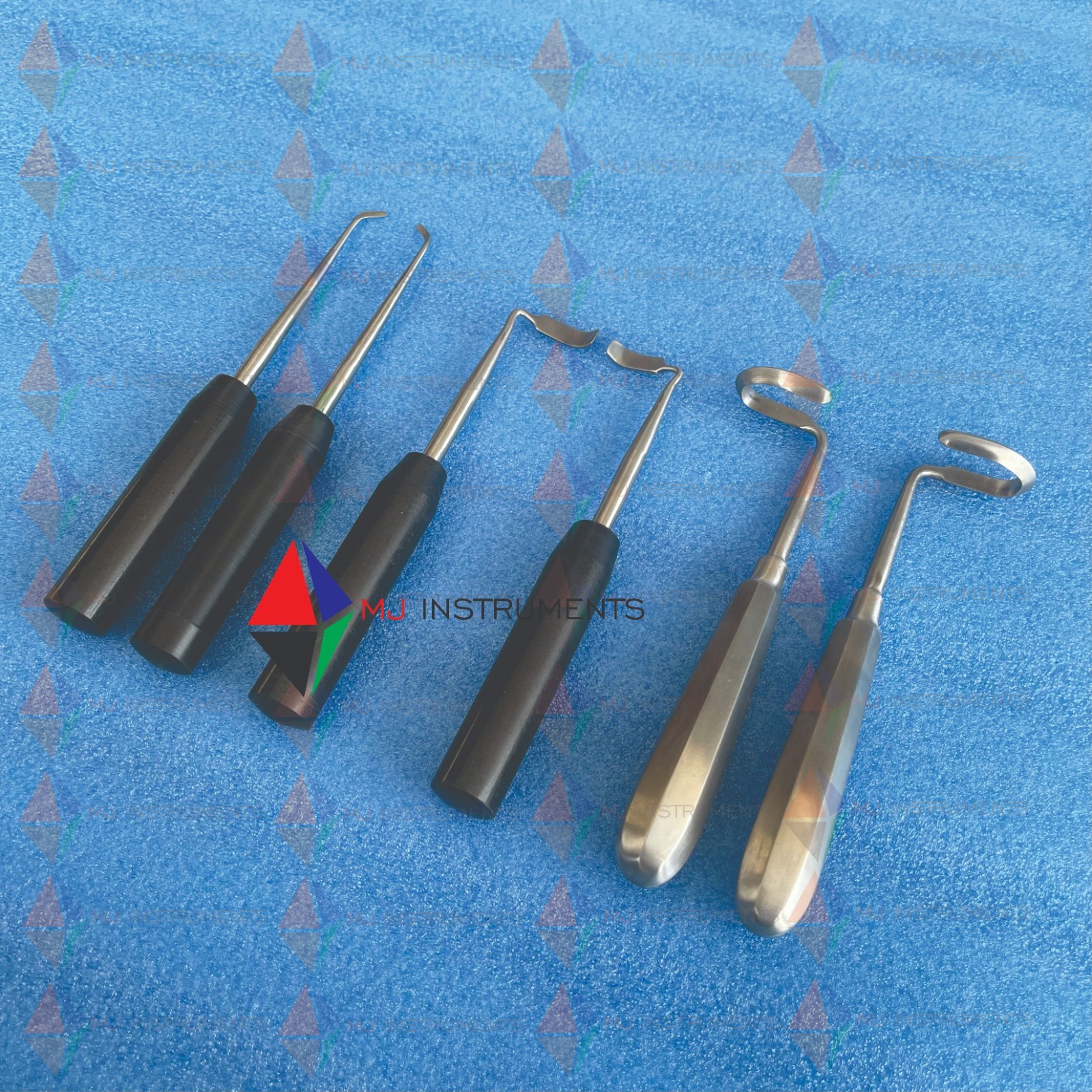 Rib Harvesting Instruments Doyen Raspatory Elevator Dissector Set of 6 Pcs CE