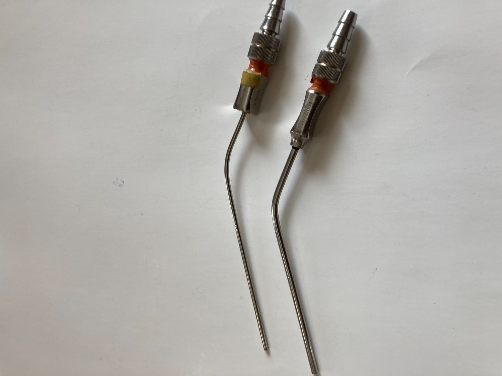 Lot Of 2 Herwig Frazier Suction Tube Nasal Septorhinoplasty Surgical Instrument