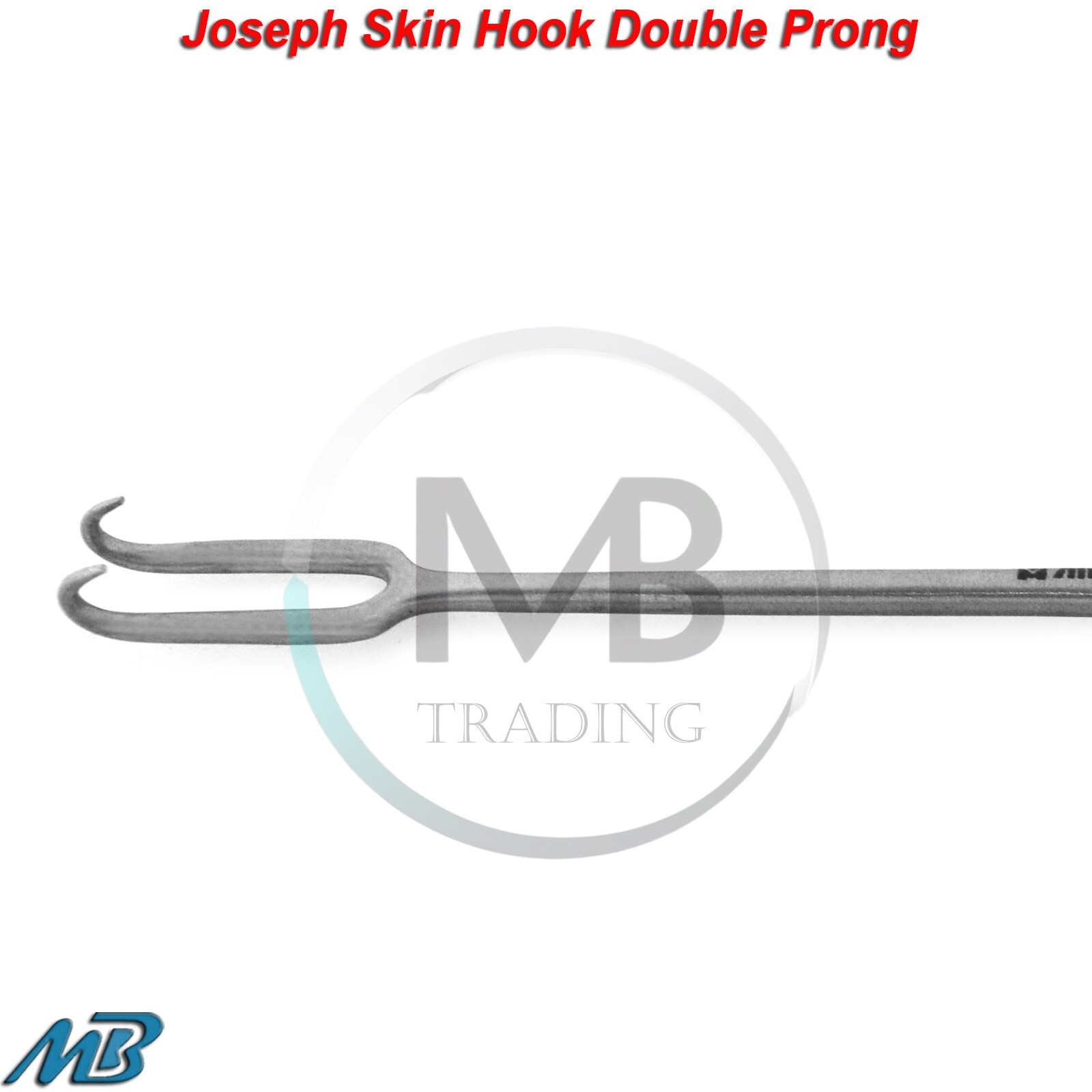 Joseph Skin Hook Double Sharp Prong 17 cm Retractor Plastic Surgical Instruments