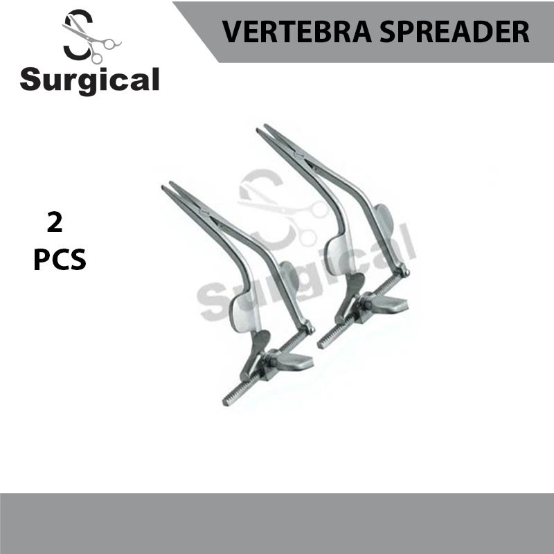 Vertebra Spreader Self-Retaining Orthopedic Retractor 2 PCS Surgical Set