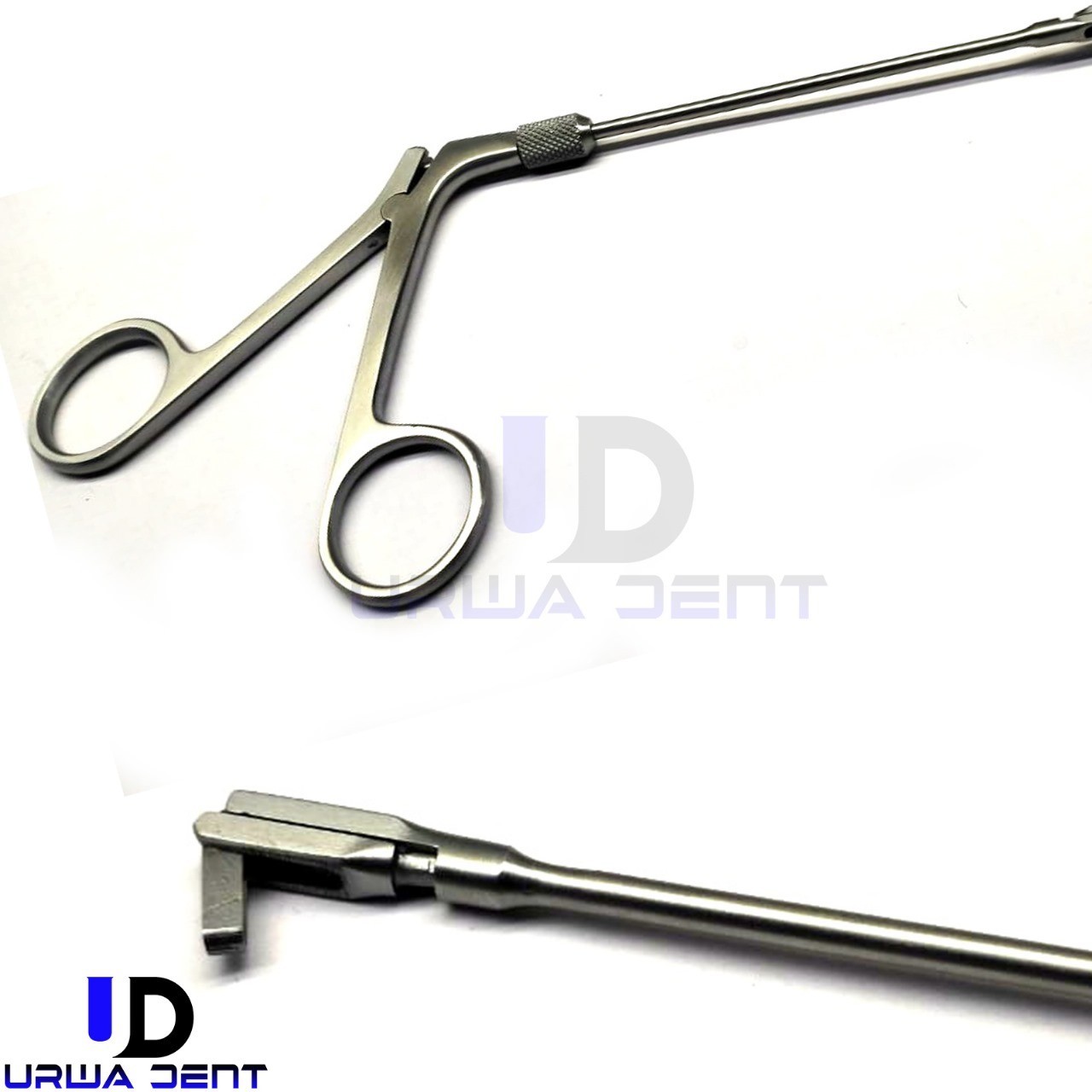 Antrum Sinus Punch Forceps Back Biting Rhinology ENT Set of 2, Rotatable 360°
