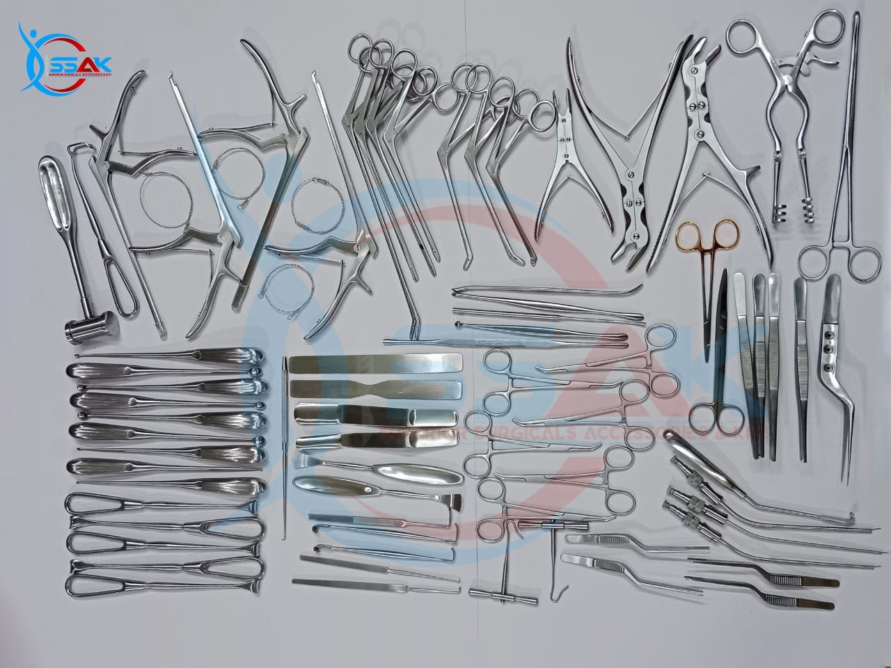Basic Craniotomy & Laminectomy Surgical Orthopedic Spinal Instruments 78 Pcs Set
