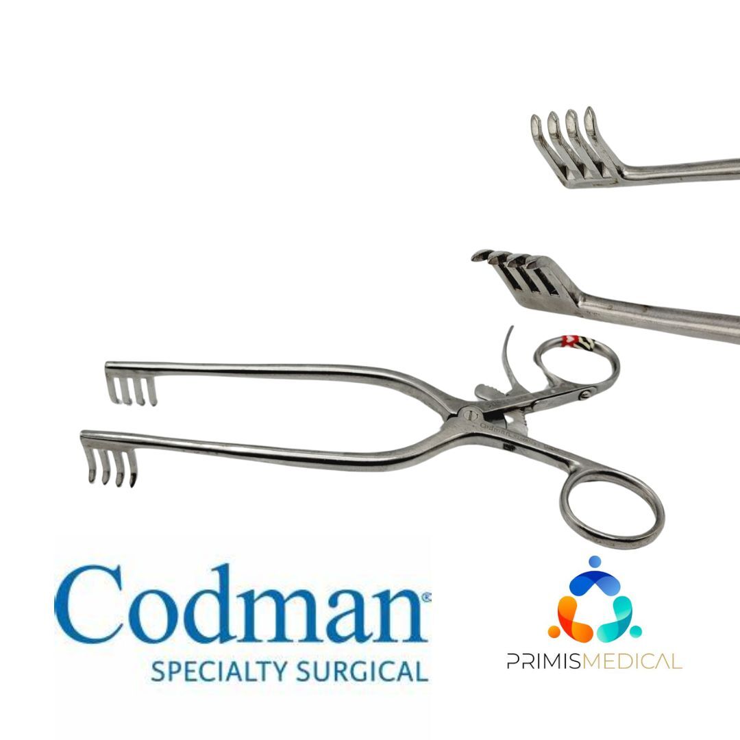 Codman 50-1160 Beckman Adson Laminectomy Retractor Sharp Blade 7-1/2″