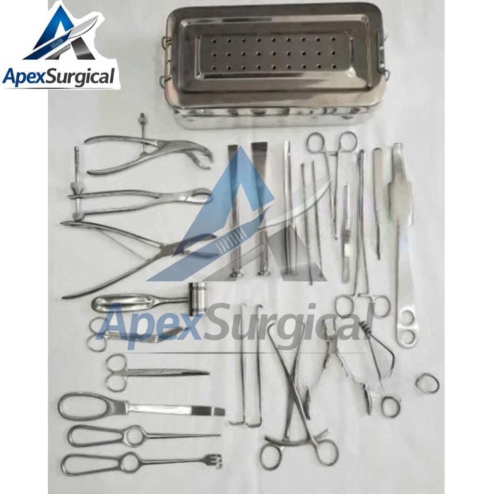 Orthopedic Surgery Instruments Set 25 Pcs A+ German Stainless Steel Surgical Kit