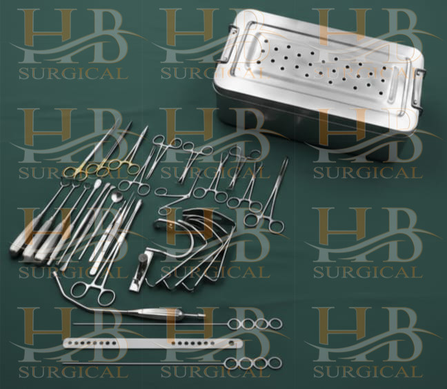 Tonsillectomy and Adenoidectomy 30 pcs kit Surgical Instrument Set with Box