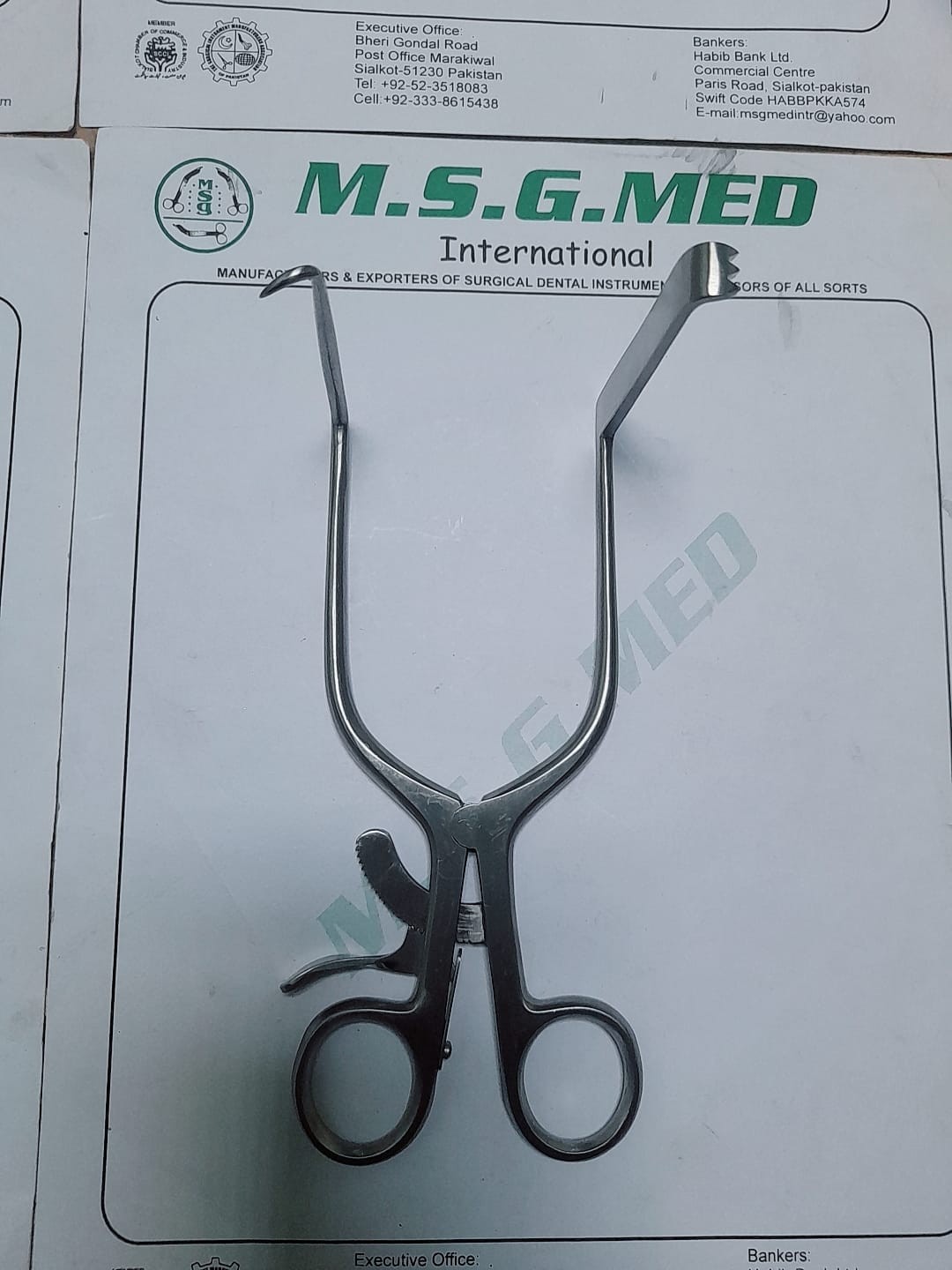 Orthopedic Laminectomy Meyerding Self-Retaining Retractors 18cm Left/Right 4PCS