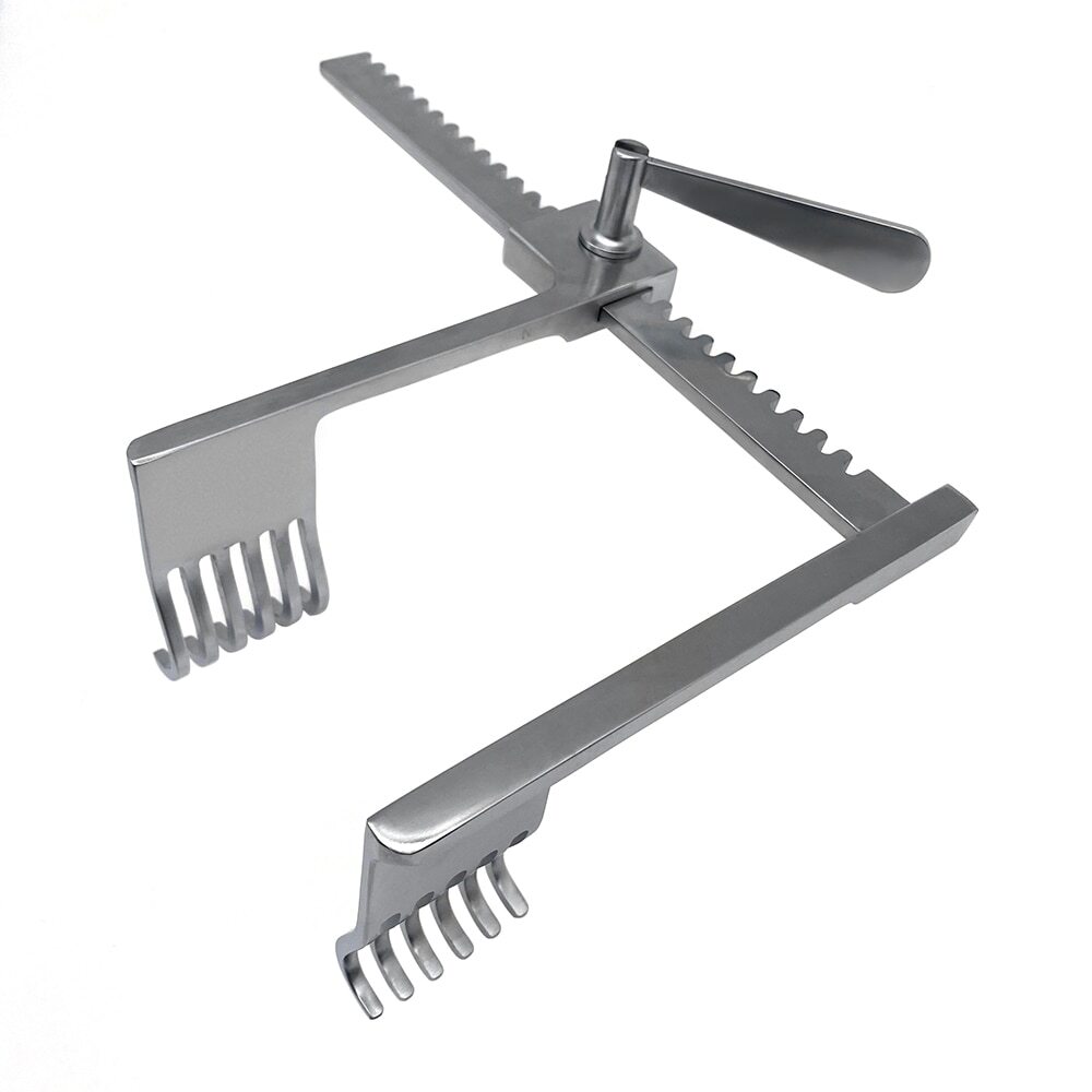 Orthopedics Retractor 6 Prongs Lumbar/Rib Multifunctional Orthopedic Instrument