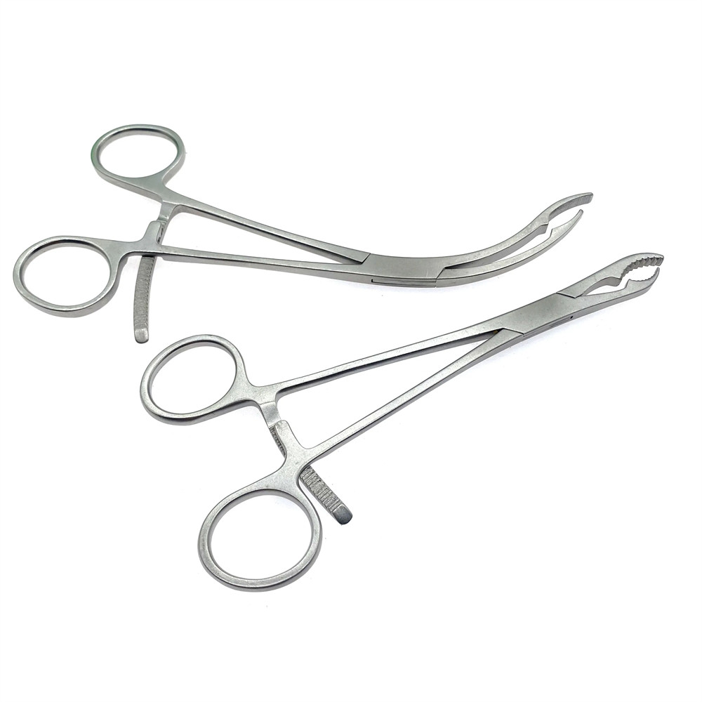Ankle Bone Holding Forceps Orthopedic surgical Instruments Bone Forceps